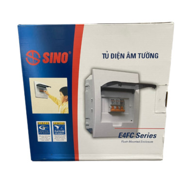 Tủ mặt nhựa bóng 4-8 đường (Sino)