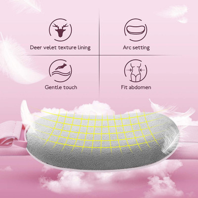 Đai Masage Bụng Kinh Nguyệt, Đai chườm nóng Puha giảm đau bụng kinh chườm bụng kinh kết hợp massage bụng 