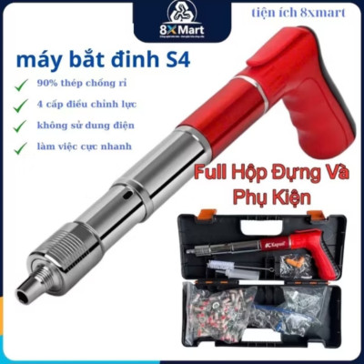 CÂY BẮN ĐINH BÊ TÔNG SẮT THÉP SIÊU MẠNH BẰNG ĐINH HẠT NỔ MẪU MỚI