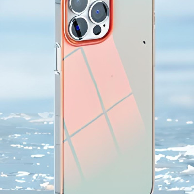 Ốp lưng chống sốc đổi màu cho iPhone 13 (6.1 inch) hiệu Memumi Rainbow Iridescent Case thiết kế mặt lưng đổi màu theo góc nhìn, chống sốc cực tốt, chất liệu cao cấp - hàng nhập khẩu