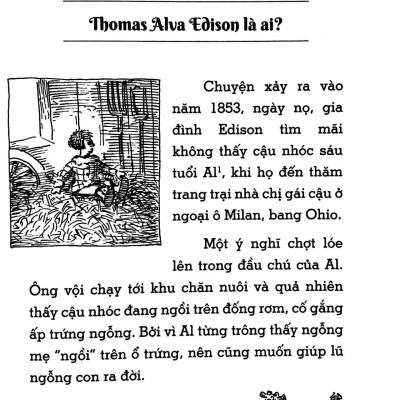 Bộ Sách Chân Dung Những Người Thay Đổi Thế Giới - Thomas Alva Edison Là Ai? (Tái Bản 2023)