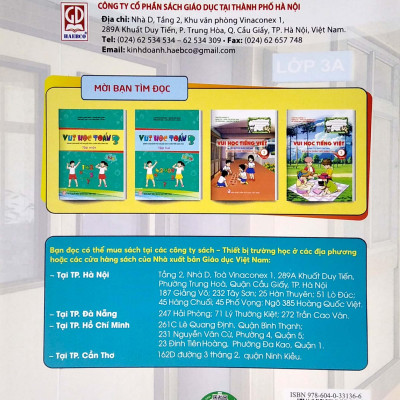 Vui Học Tiếng Việt 3 - Tập 1 - Dành Cho Buổi Thứ Hai (Bộ Sách Chân Trời Sáng Tạo) (Tái Bản 2022)