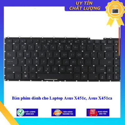 Bàn phím dùng cho Laptop Asus X451c, Asus X451ca - Hàng Nhập Khẩu New Seal