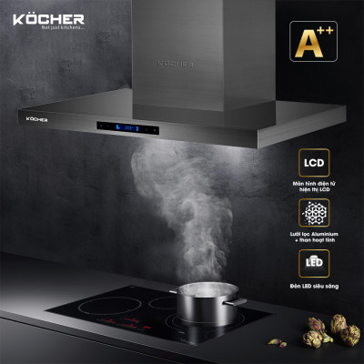 Máy hút mùi Kocher K-225 MI (90CM)- Hàng Chính Hãng