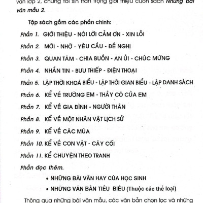 Những Bài Văn Mẫu 2 (Theo Chương Trình Giáo Dục Phổ Thông Mới)