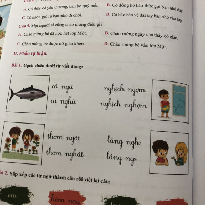 QB - bài tập tuần tiếng việt 1/2 - cùng học để phát triển năng lực
