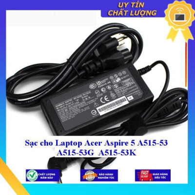 Sạc cho Laptop Acer Aspire 5 A515-53 A515-53G A515-53K - Hàng Nhập Khẩu New Seal
