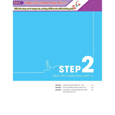 Sách - 3 STEP - Tiết Lộ Bí Quyết 3 Bước Đạt Điểm 8+ Ngữ Văn - Megabook