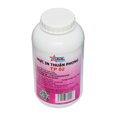 (BỘ 30 CHAI) Mực đổ Thuận Phong TP02 dùng cho máy in Samsung ML-1610/ 1620/ 2010/ 2020/ 2160/ 2165/ 1660/ 1666/ 1670/ 1860/ SCX-4321/ 4621/ 3400/ 3200/ Xpress M2020/ M2070/ M2625/ M2675/ M2885 - Hàng Chính Hãng