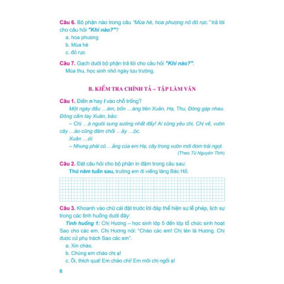 Sách: Tuyển Chọn Đề Ôn Luyện Và Tự Kiểm Tra Tiếng Viêt 2 - Tập 2 - TSTH