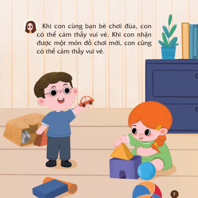 Sách Cùng Con Nuôi Dưỡng Cảm Xúc Tích Cực - Con Vui Vẻ