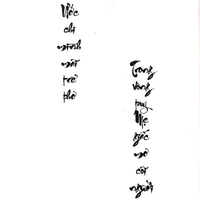 Tuyển Tập Thư Pháp - Tri Ân Cha Mẹ