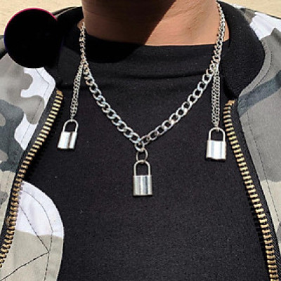 Dây chuyền ổ khoá titan hot hit