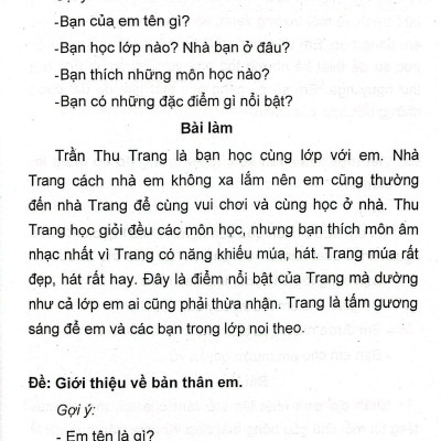 Những Bài Văn Mẫu 2 (Theo Chương Trình Giáo Dục Phổ Thông Mới)
