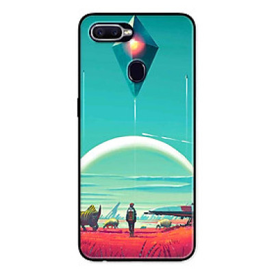 Ốp Lưng in cho Oppo A7 Mẫu Thế Giới Cổ Đại - Hàng Chính Hãng