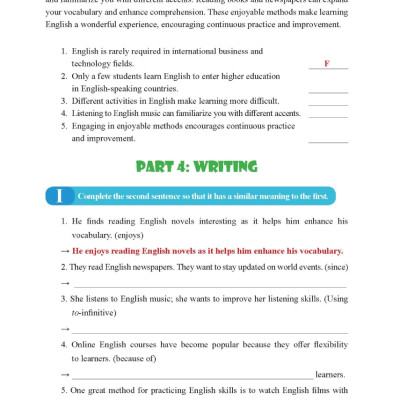 Bài Tập Bổ Trợ Toàn Diện Tiếng Anh 9 - Người Bạn Đồng Hành Của Các Học Sinh - ABB
