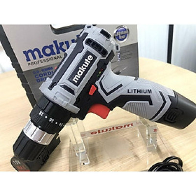 MÁY KHOAN VẶN VÍT DÙNG PIN 12V 23NM MAKUTE CD028- HÀNG CHÍNH HÃNG