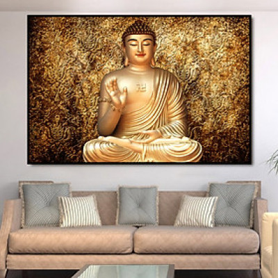 Tranh Nghệ Thuật - Tranh Treo Tường Đức Phật Thanh Tịnh 