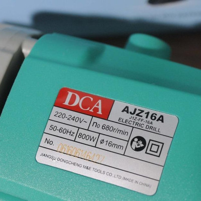 MÁY KHOAN ĐIỆN 800W  DCA AJZ16A - HÀNG CHÍNH HÃNG