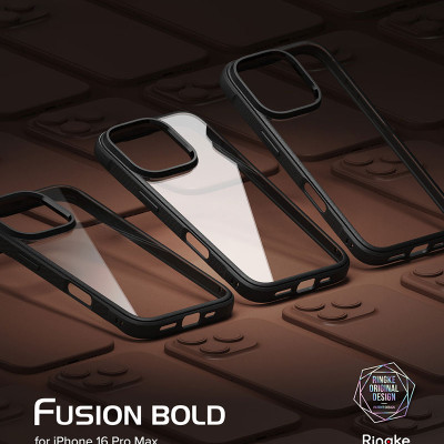 Ốp lưng dành cho iPhone 16 Pro Max / 16 Pro RINGKE Fusion Bold - Hàng Chính Hãng