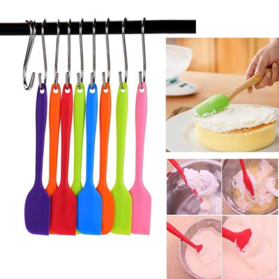 Phới Silicon Dẹt 21cm và 28cm Trộn Bột, Nấu Ăn Chịu Nhiệt Độ Cao - HÀNG CHÍNH HÃNG MINIIN
