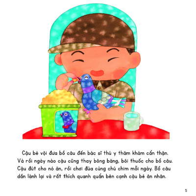 Kính Vạn Hoa Thiên Nhiên: Chú Bồ Câu Lạc Đường