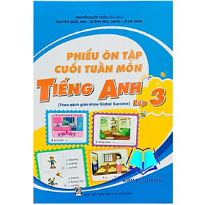 Sách - phiếu ôn tập cuối tuần môn tiếng anh 3 ( kết nối )