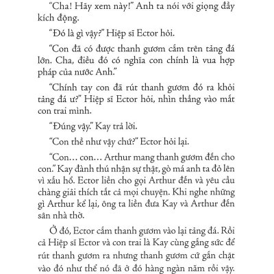 Sách Illustrated Classics - Truyện Kinh Điển Minh Họa - Vua Athur