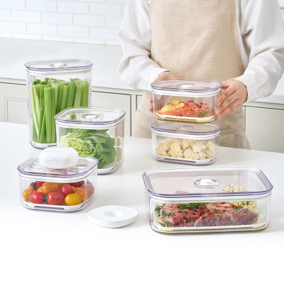 Bộ Máy Hút Chân Không Và Hộp Bảo Quản Thực Phẩm LocknLock 7 Món LVC401S7, Hàng Chính Hãng - JoyMall