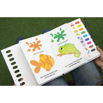 Sách Chuyển Động Trượt - Đẩy - Cho Trẻ 0 - 6 Tuổi - Combo 2 Cuốn - Đinh Tị Books