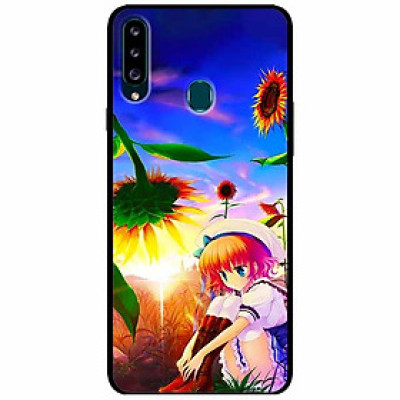 Ốp lưng dành cho Samsung A20s mẫu Cô Gái Hướng Dương Buồn