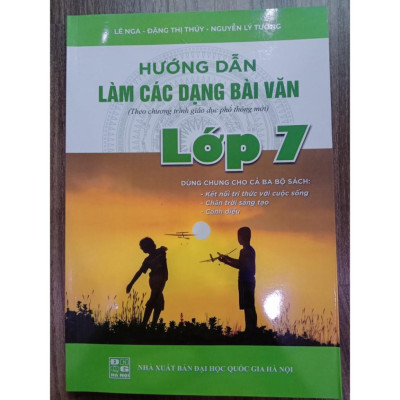 Sách - Combo 2 cuốn Hướng dẫn làm bài kiểm tra định kì + Hướng dẫn làm các dạng bài văn lớp 7