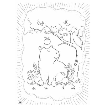 Sách - Bé Tô Màu Capybara - Bộ Trưởng Bộ Ngoại Giao - Giáng Sinh Diệu Kỳ - Tặng Kèm Sticker - Việt Thư