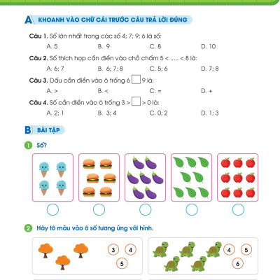 Phiếu Bài Tập Cuối Tuần Toán 1