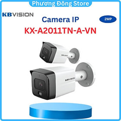 Camera IP KBVISION KX-A2011TN-A-VN 2.0MP, Tích hợp Mic, hồng ngoại 30m, phát hiện con người