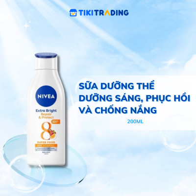 Sữa Dưỡng Thể dưỡng sáng giúp phục hồi và chống nắng (200 ml) - 88310
