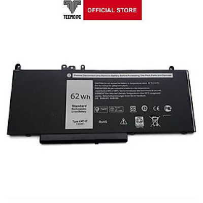 Pin Tương Thích Cho Laptop Dell Latitude E5470 E5570 Precision 3510 Type 6Mt4T - Hàng Nhập Khẩu New Seal TEEMO PC TEBAT833