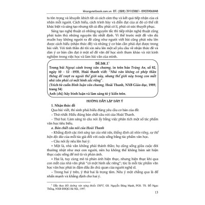 Sách - Bồi Dưỡng Học Sinh Giỏi Phát Triển Kĩ Năng Làm Bài Văn Trung Học Phổ Thông - Khang Việt Book