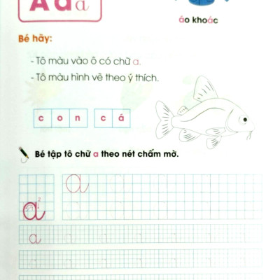 Cùng Bé Bước Vào Lớp 1 - Bé Học Chữ Cái Và Tập Tô Abcd