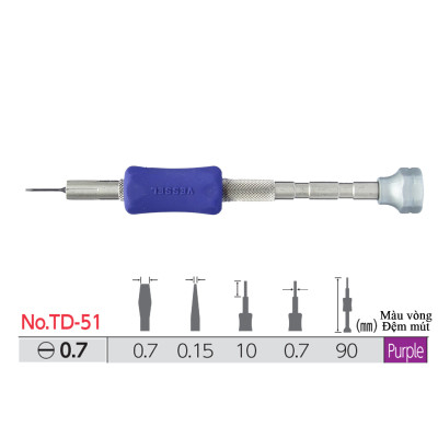Tô vít siêu chính xác TD51 Vessel sản xuất tại Nhật Bản