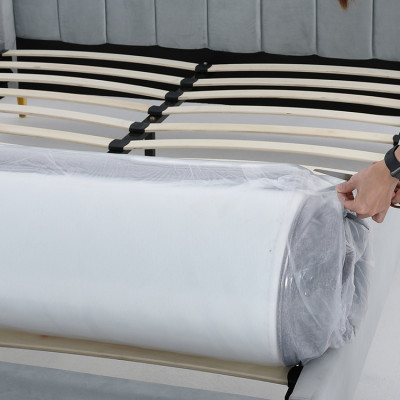 Nệm lò xo túi cao cấp cho giường 1m6 WESTON độ đàn hồi tốt, vỏ vải polyester mềm mịn, kích thước 198x152x21cm (DxRxC) | Index Living Mall - Phân phối độc quyền tại Việt Nam