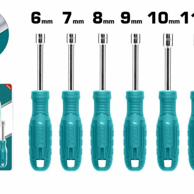 BỘ 7 TUA VÍT ĐẦU TÁN TOTAL TNSS0701 - HÀNG CHÍNH HÃNG