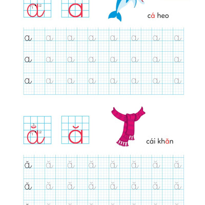 Hello Chào Lớp 1 - Tô Chữ Cái Tiếng Việt