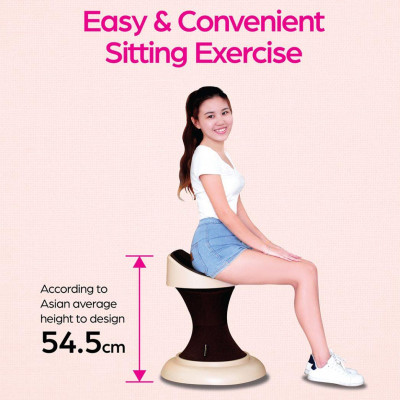 |GIÁ SỐC| Ghế Xoay HULALA Tan Mỡ Bụng Thon Eo GINTELL Chính Hãng | 1 Năm Bảo hành