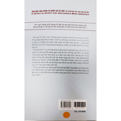Định Mệnh Chiến Tranh - Liệu Mỹ Và Trung Quốc Có Tránh Được Bẫy Thucydies?