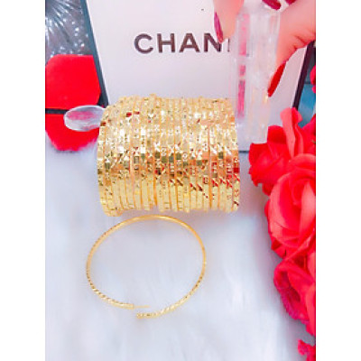 Bộ Vòng Xi Men Gồm 07 Chiếc Mạ Vàng 24K - MS.TH 116.22.08