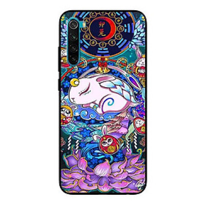 Ốp Lưng in cho Xiaomi Redmi Note 8 Mẫu 12 Con Giáp Mẹo - Hàng Chính Hãng