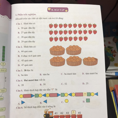 Bài tập tuần Toán 1 tập 2 ( Cùng học để phát triển năng lực )