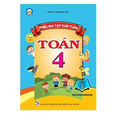 Sách Phiếu bài tập cuối tuần Toán 4 - Kết Nối