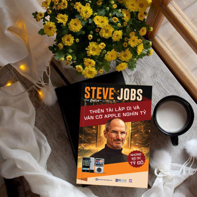 Sách Những Bộ Óc Tỷ Đô: Steve Jobs - Thiên Tài Lập Dị Và Ván Cờ Apple Nghìn Tỷ